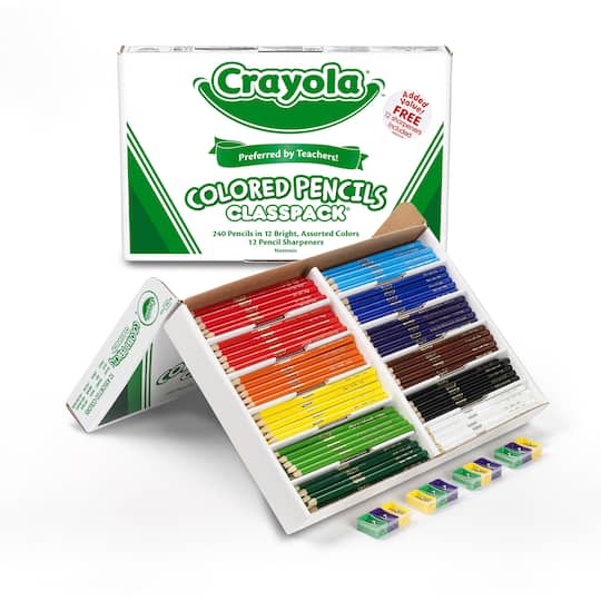 Crayola&#xAE; Colored Pencil Classpack&#xAE;, 240 ct